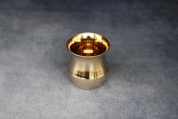 Janak Bronze (Kansa) Mini Lothi/Mini Water Pot - Image 3