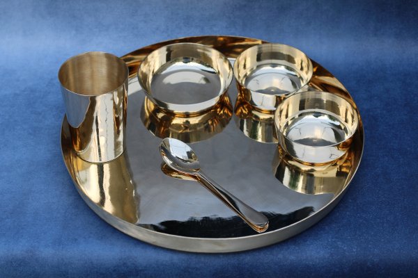 Janak Bronze (Kansa) Dinner Set - Kaveri - Image 6