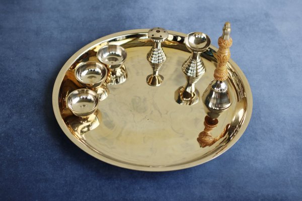 Janak Bronze (Kansa) Pooja Set - Prarthana - Image 6