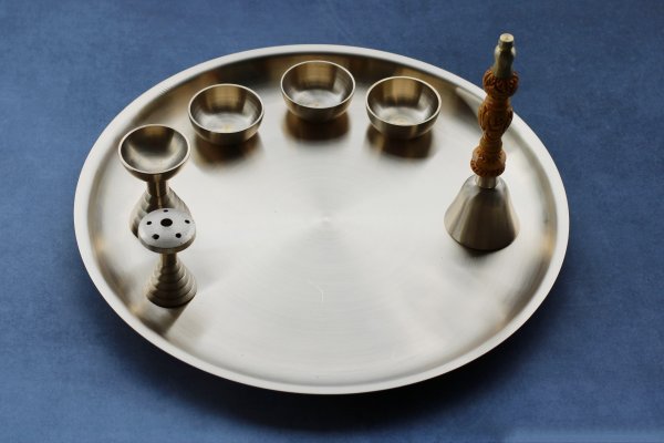 Janak Bronze (Kansa) Pooja Set - Prarthana - Image 5