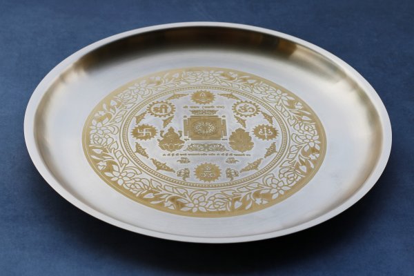Janak Bronze (Kansa) Pooja Plate - Shreeja - Image 7