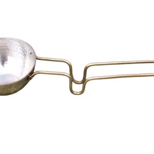 Pure Brass Vaghariya Pan (Tin Coated) – Traditional Tadka Tempering Pan | 250 ml & 350 ml